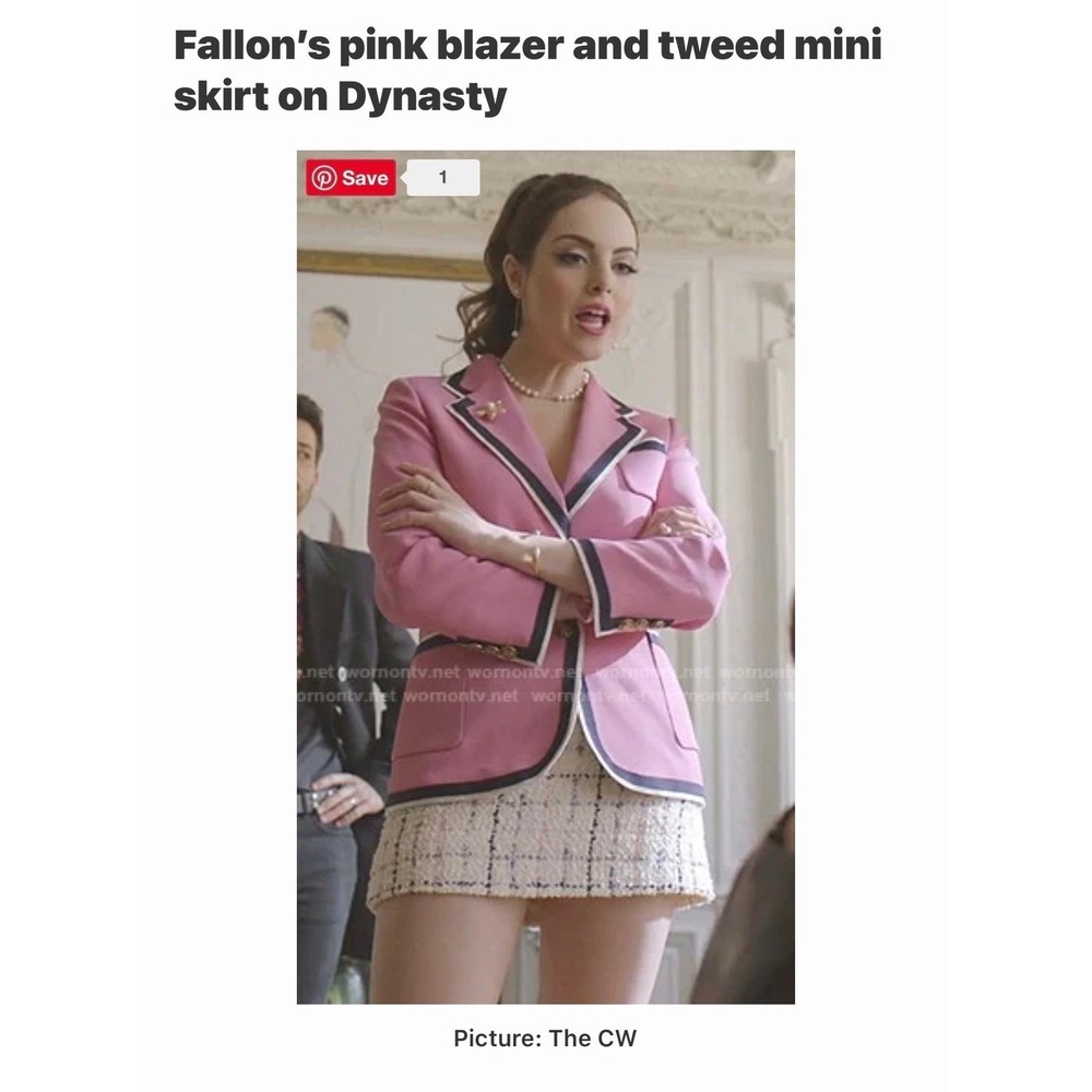 Gucci Pink‎ Cady Blazer Jacket | Alessandro Michele Era | NWT | TV Featured 42/6 - Picture 3 of 12